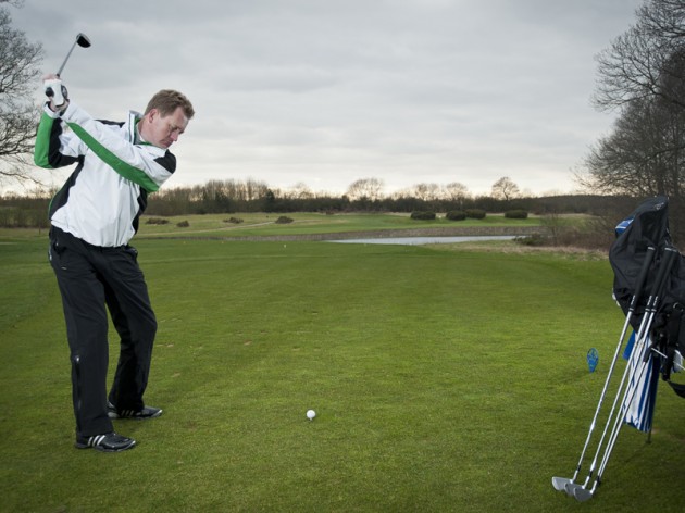 Keith Wood Golf studio and academy outdoor lesson